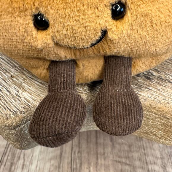 Jellycat Cinnamon Bun Amuseables New FAST SHIP Jellycat Authentic Cinnamon Roll - Picture 4 of 7